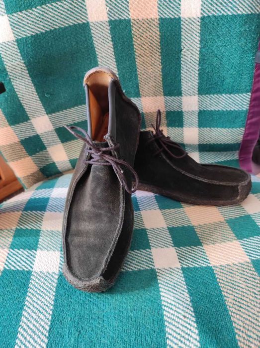 mokasyny trzewiki loafersy  Clarks Originals Buty Chukka Wallabee