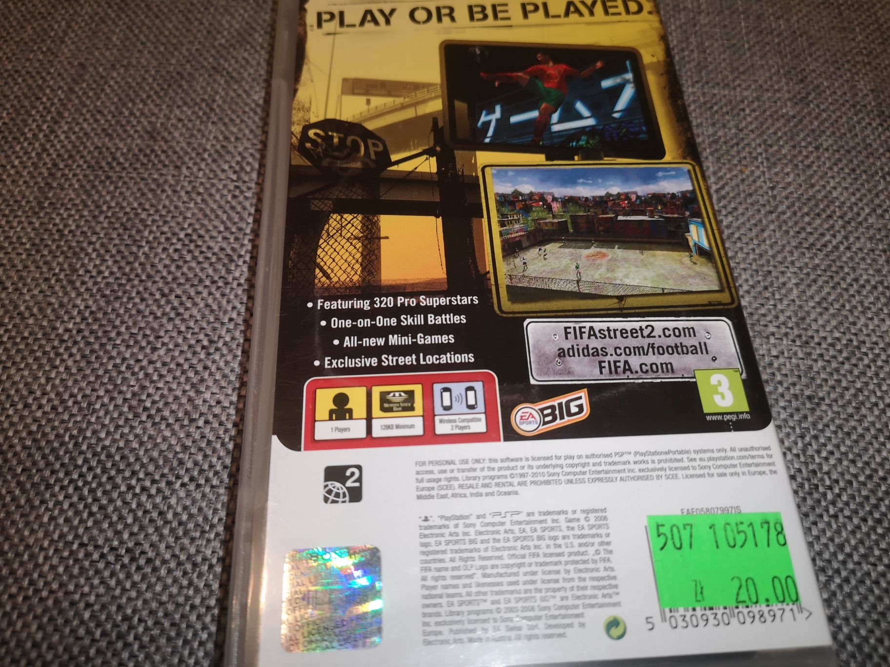 FIFA Street 2 PSP gra (komplet) sklep Ursus