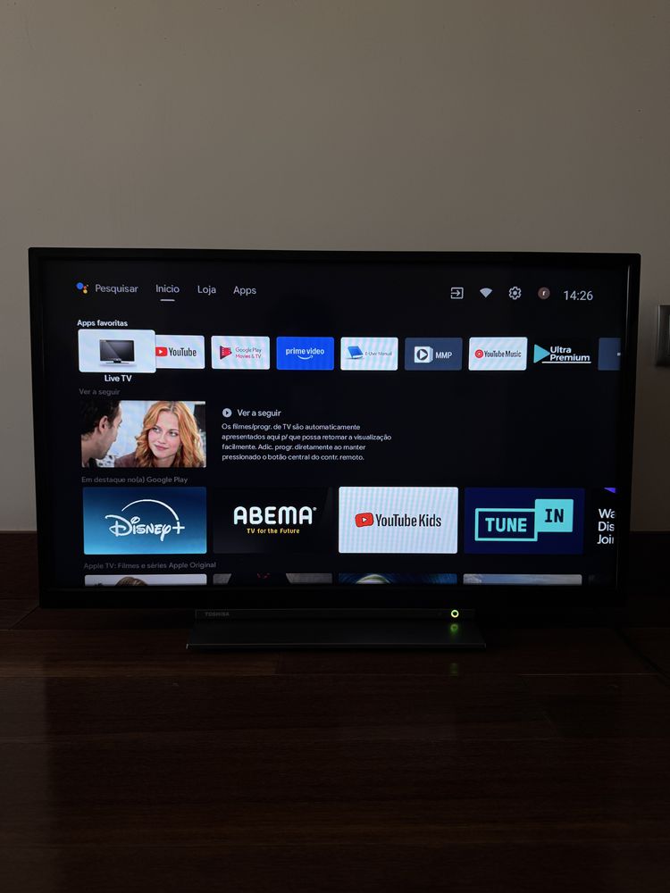 Smart tv Toshiba - 32’ full HD nova