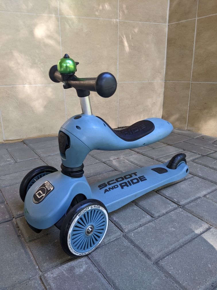 Hulajnoga jeździk Scoot and ride  highwaykick pierwszy pojazd 2 w 1