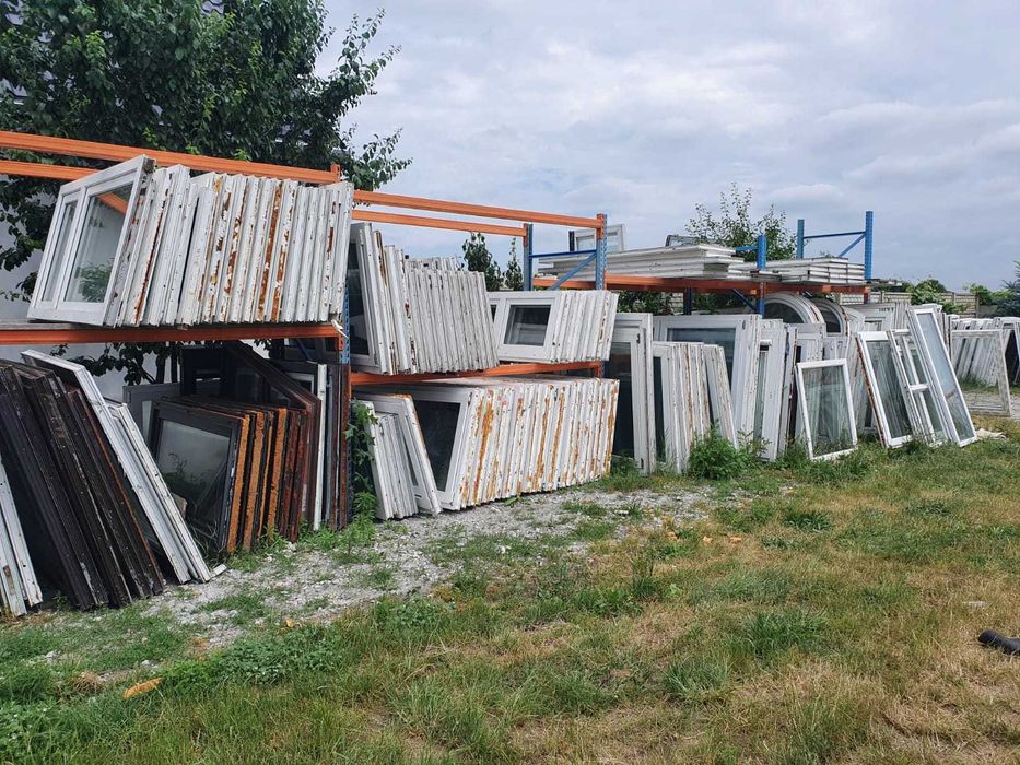 Okna używane 156x107 okno uchylne pcv plastikowe DOWÓZ CAŁY KRAJ