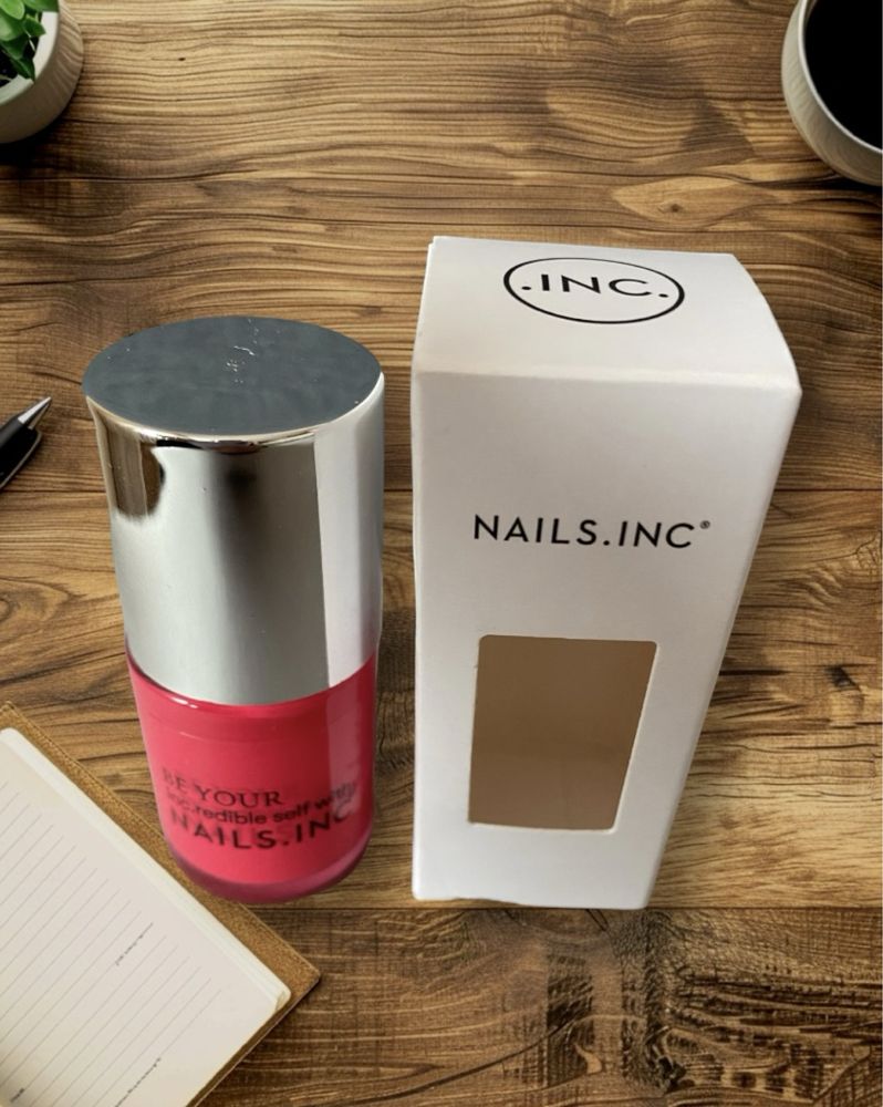 Lakier do paznokci Nails inc malinowy Covent Garden Place 10 ml Nowy