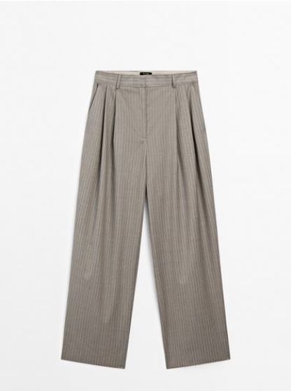 Вовняні штани брюки від бренду Massimo Dutti 100% вовна