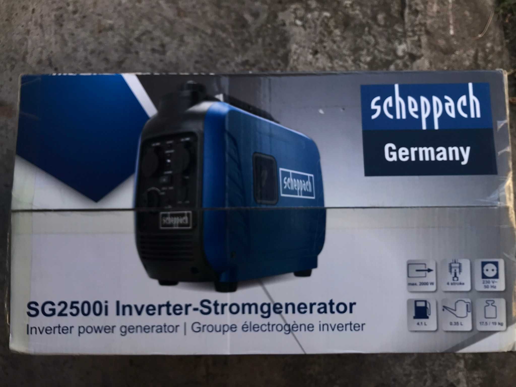 Генератор інверторний бензиновий SCHEPPACH SG2500i