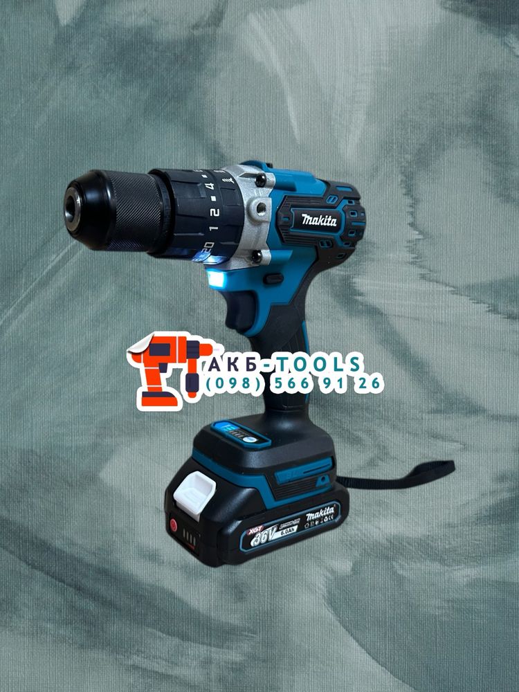 Безщітковий Шуруповерт Makita DHP485 функція удару є Дрель Шурупокрут