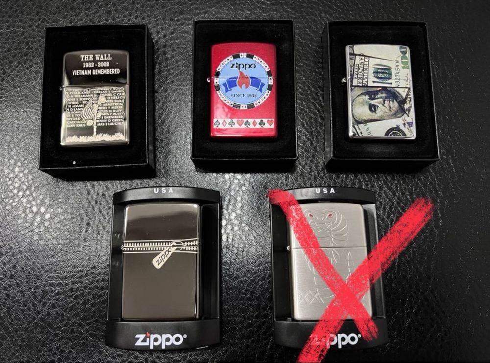 Зажигалки Zippo