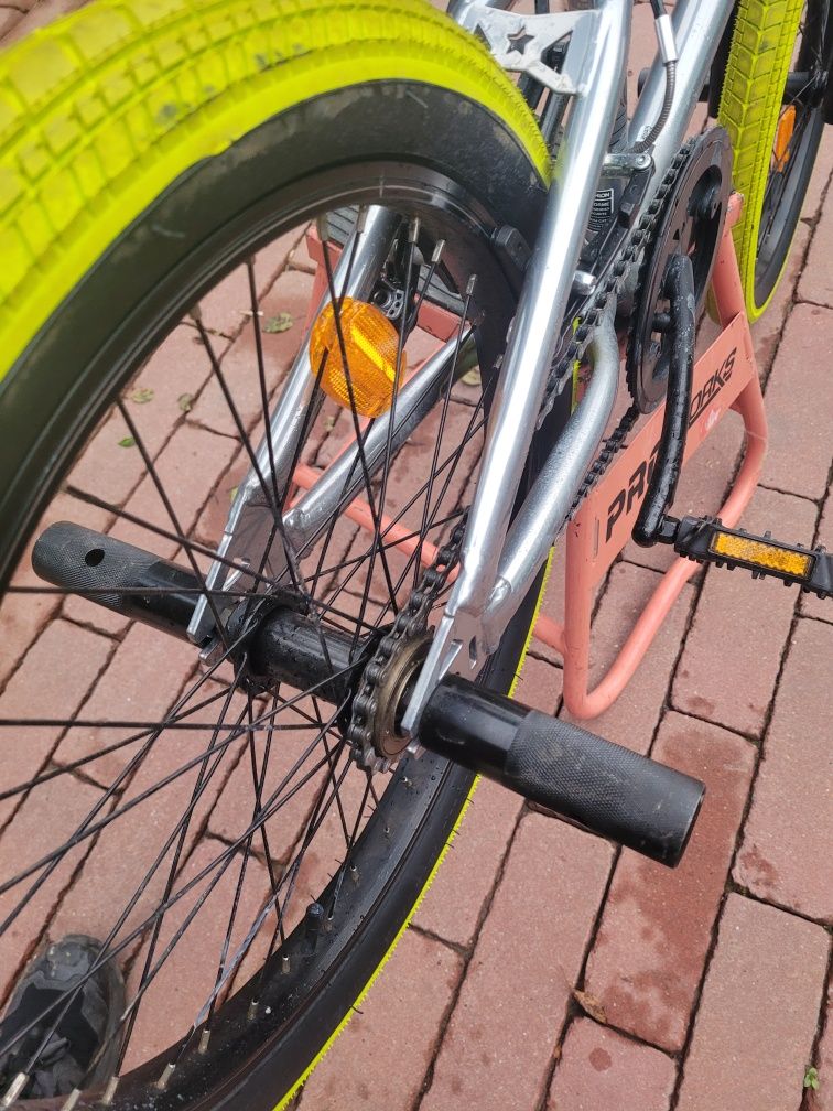 Rower BMX w stanie idealnym