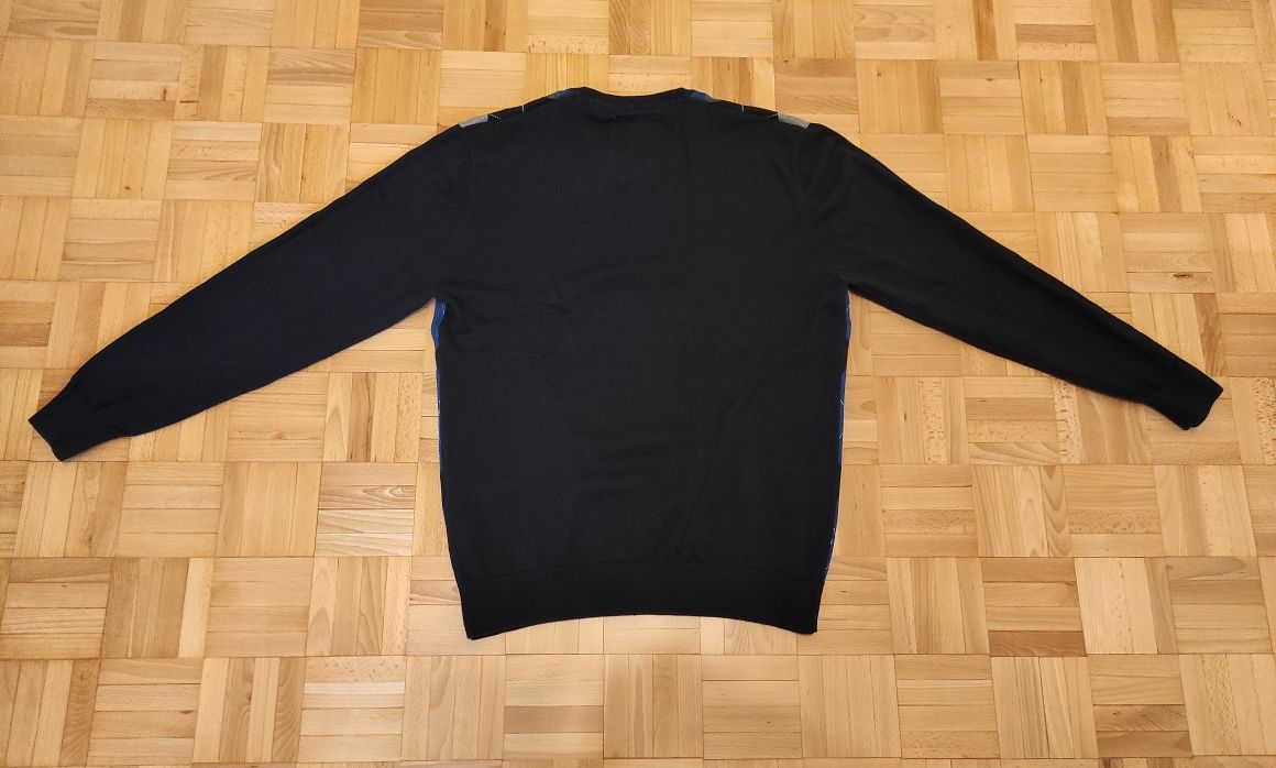 Sweter w romby męski Charles Vögele rozmiar M