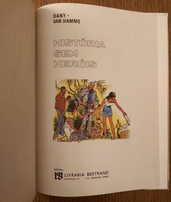 História sem Heróis, livro de Banda desenhada, por Dany e Van Hamme,