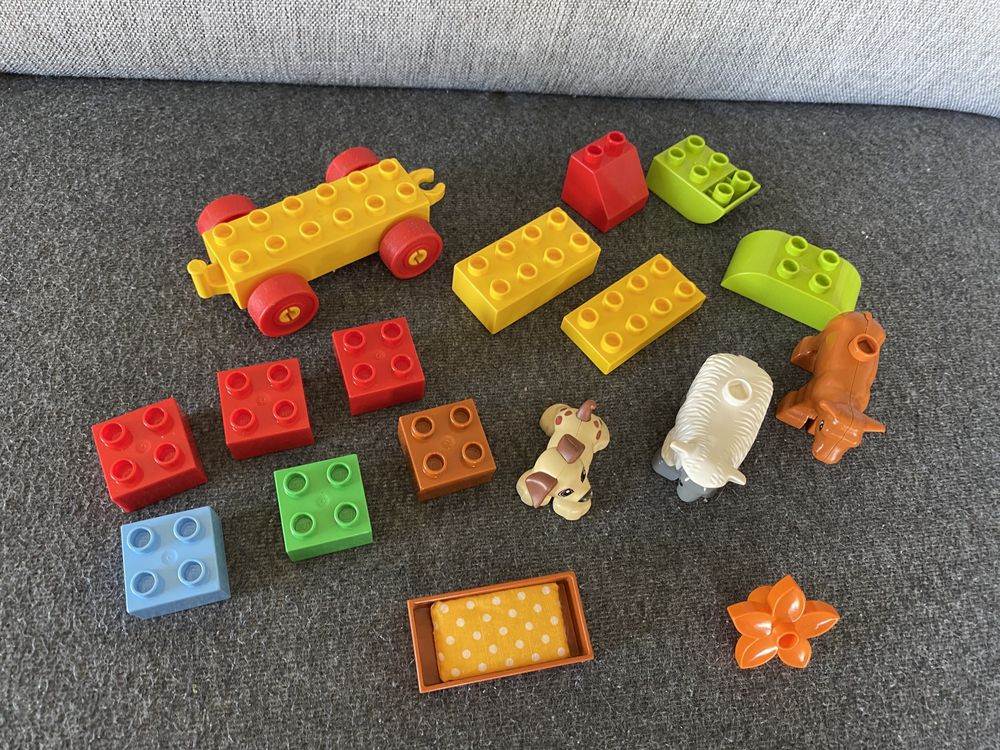 Lego duplo mix (klocki + zwierzątka)