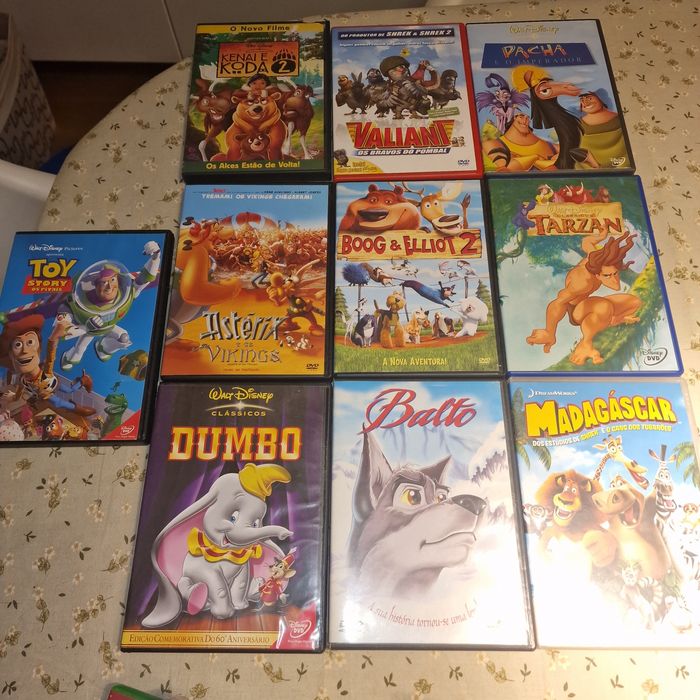 Dvd's disney e outros