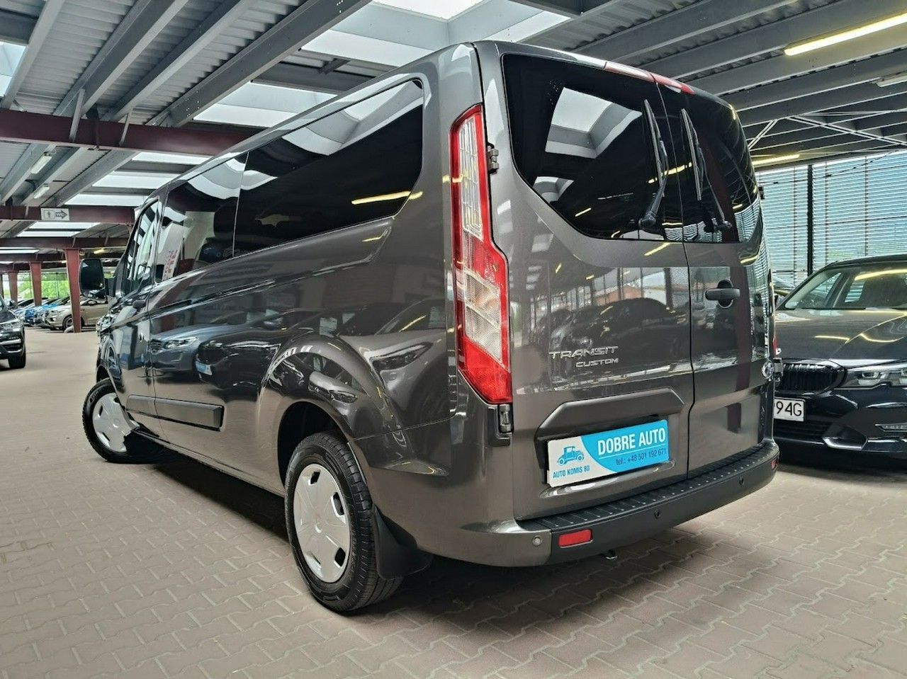 Ford Transit Custom 2.0 130KM 9osobowy,Parktronik,Tempomat,Android/AppleCar, Bi-XenonFV23%