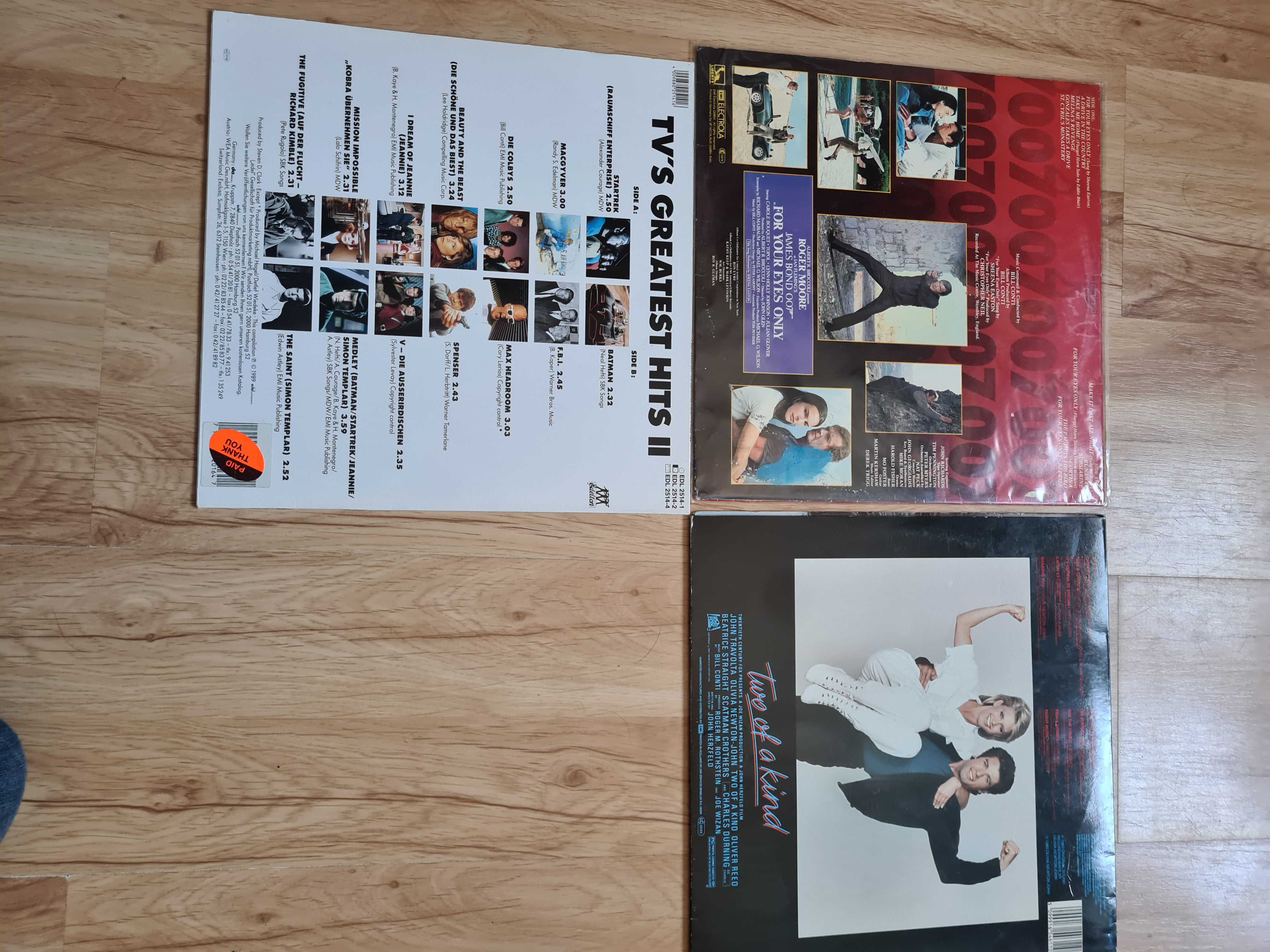 Muzyka Filmowa James Bond Travolta Batman LP