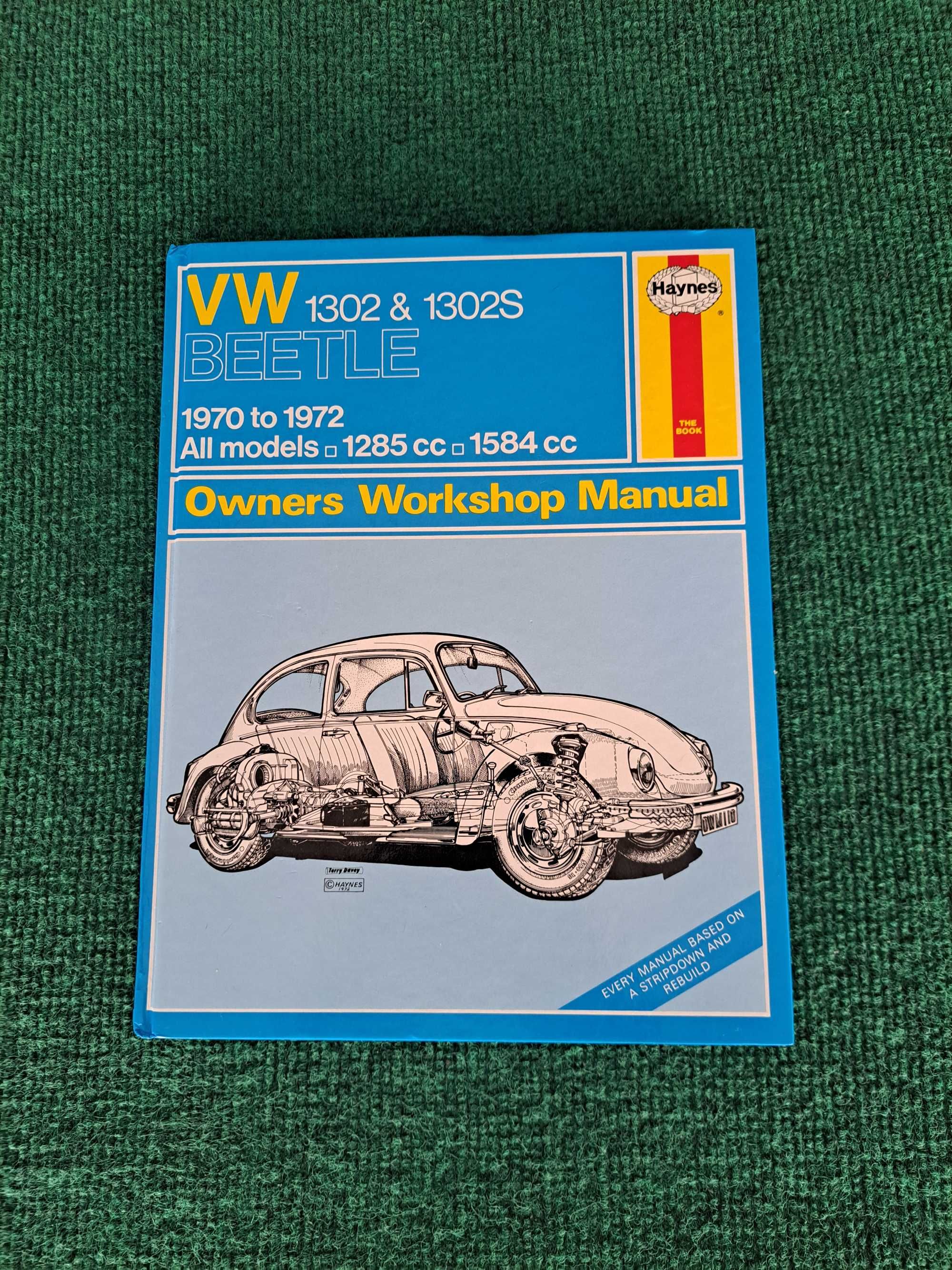 Volkswagen 1302 & 1302S - Beetle - Owners Workshop Manual
