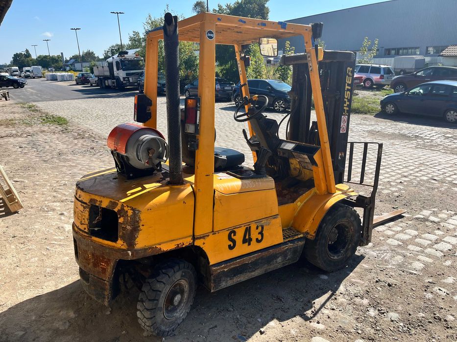 Wózek widłowy Hyster H2.50 XM – UŻYWANY, SPRAWNY, UDT ważny