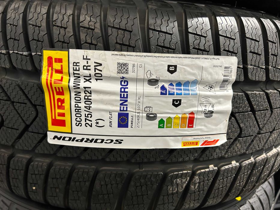 Oryginalne koła zimowe 21 5x112 BMW X5 G05 G18 X6 G06 Pirelli RunFlat