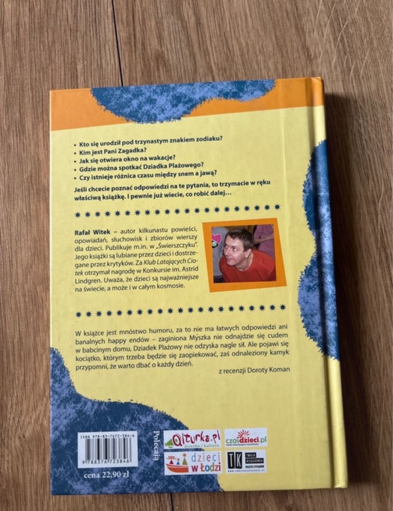 Książka ,,Plaża tajemnic” Rafał Witek