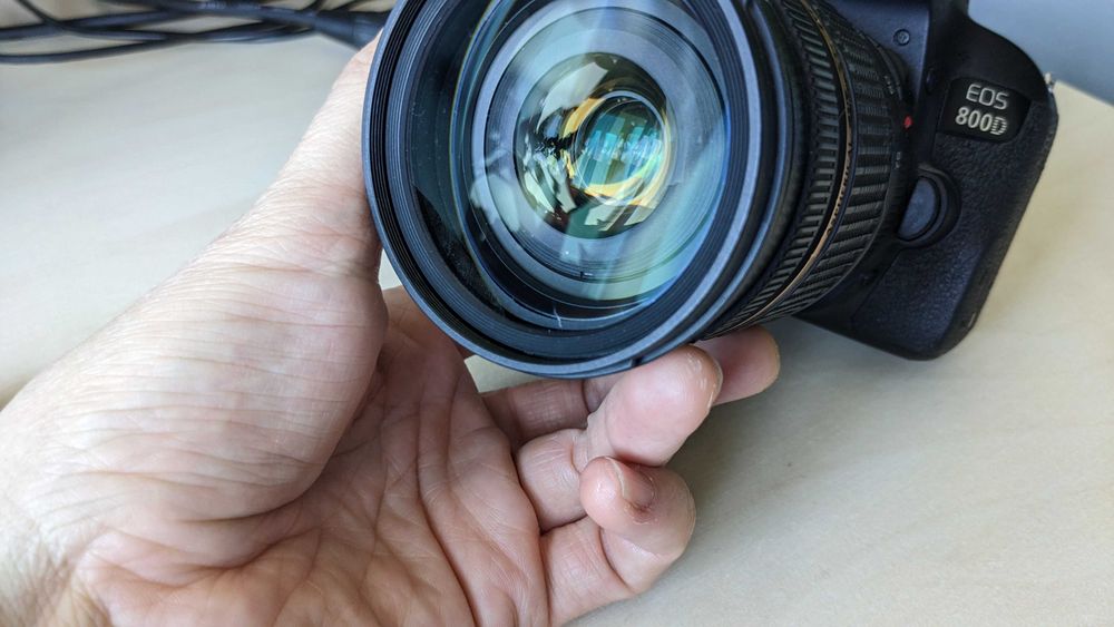 Продаю Canon EOS 800D + Tamron 28‑75 mm IF Macro Di SP