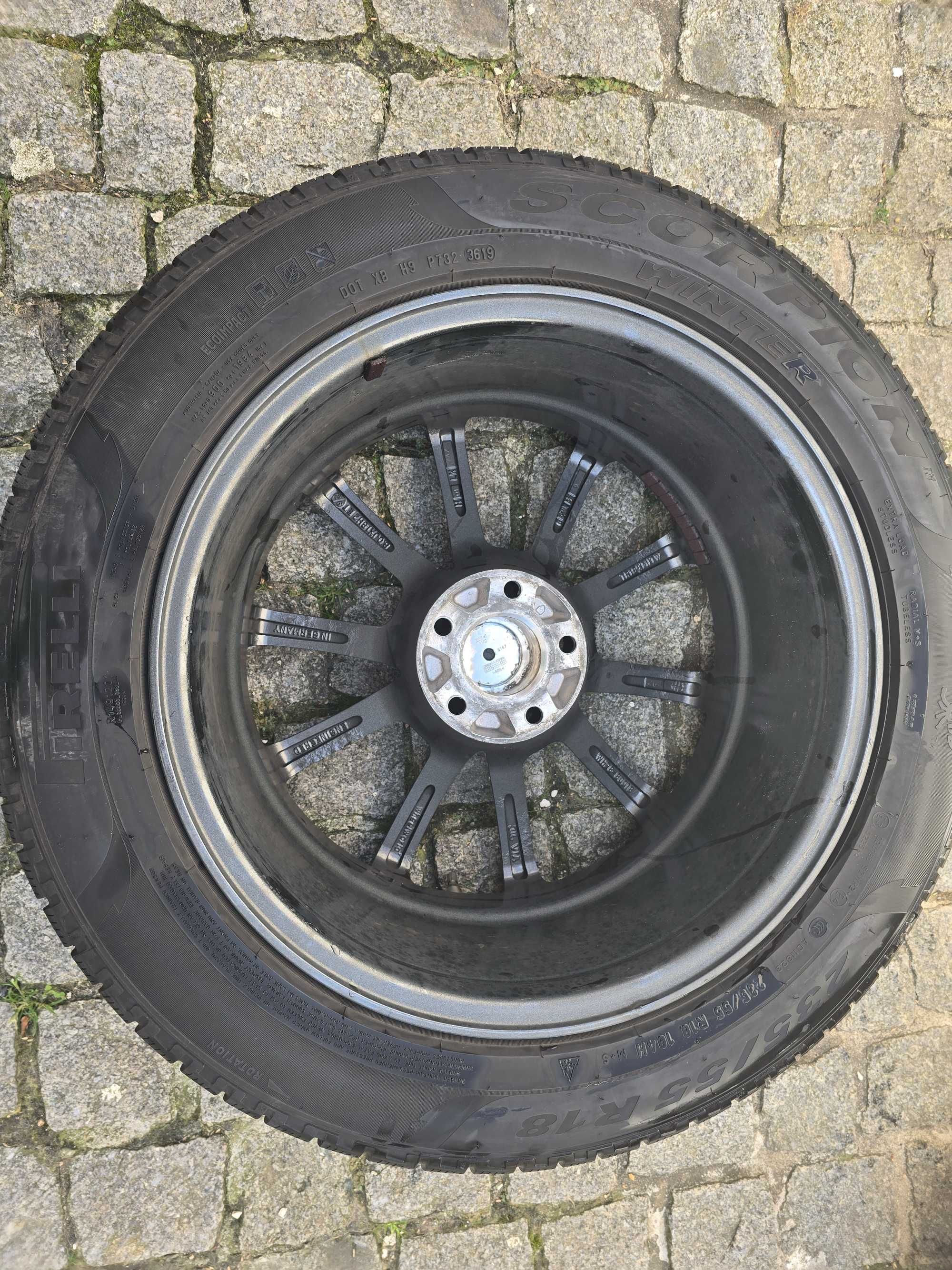 Jantes 18 para Mercedes , Audi , BMW como novas e pneus otimo estado