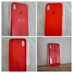 Чехол силиконовый на iPhone X Silicone Case б/у