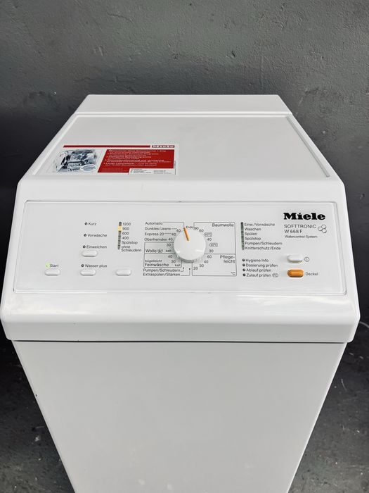 Вертикальнa  пральнa машинa Miele W 668