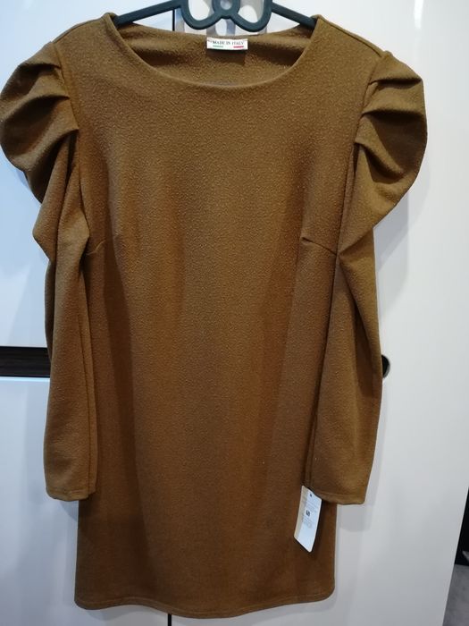 Sukienka włoska caramel