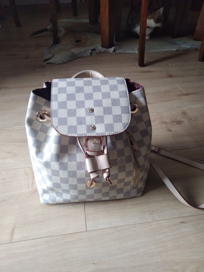 Plecak - wzór Louis Vuitton, nowy.