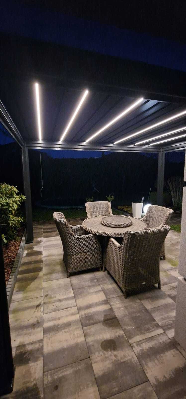 Pergola Ogrodowa 3x3 Zadaszenie Tarasu Lamele