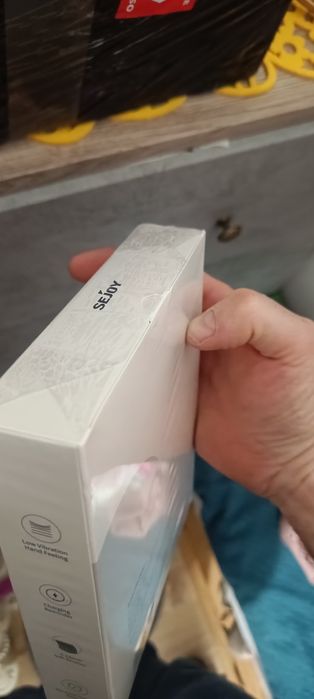 Nowa SEJOY, Szczoteczka soniczna, 12 końcówek, super sprzęt, zapas 3 l