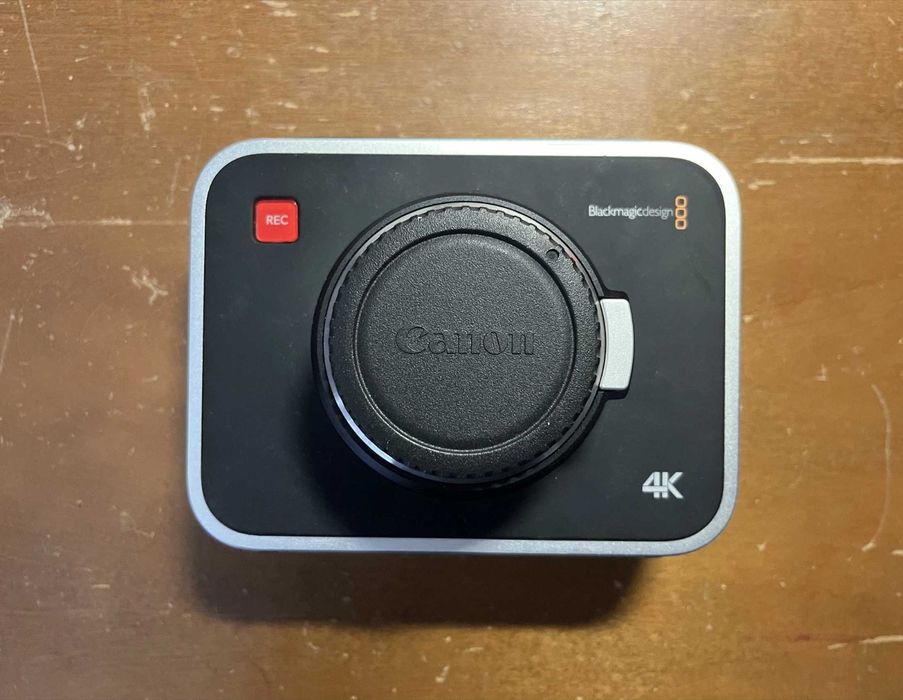 blackmagic production camera 4k, ef mount, super 35