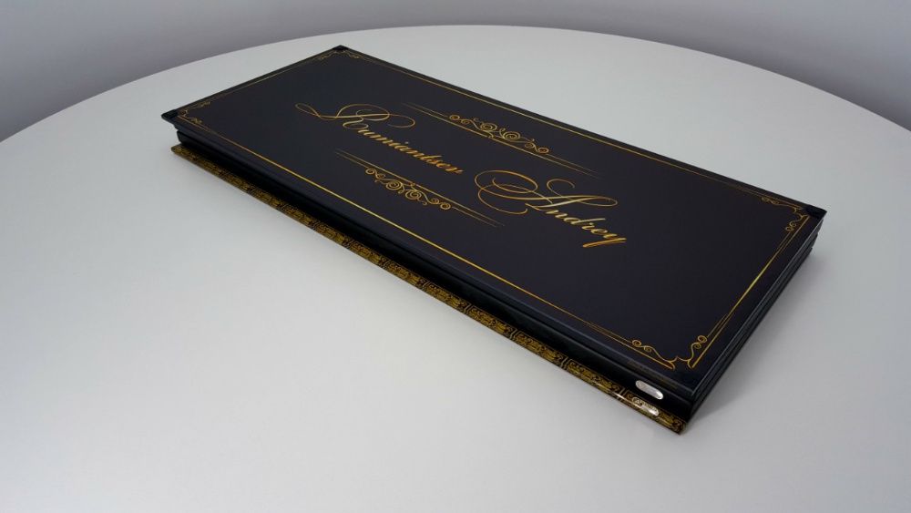 Нарди скляні hi-tech з дизайном на замовлення. Бренд Art-limit. Нарды