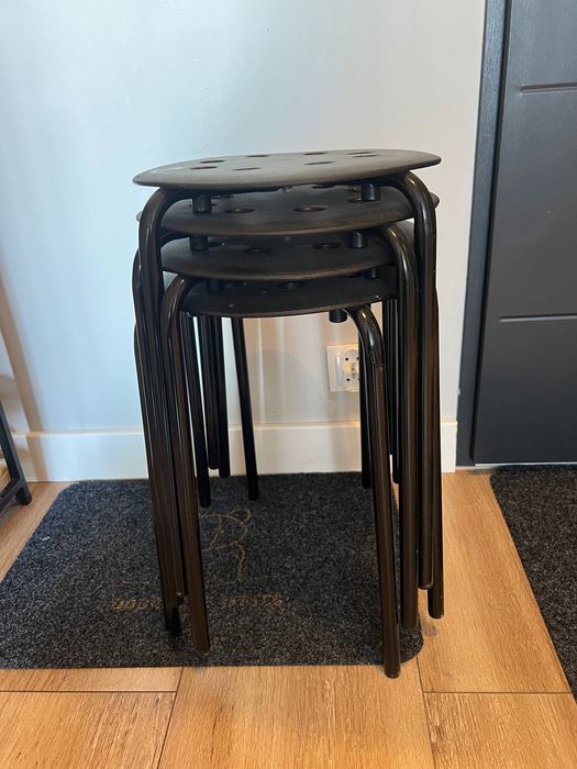 ikea marius stołek taboret krzesło kuchenne stołki