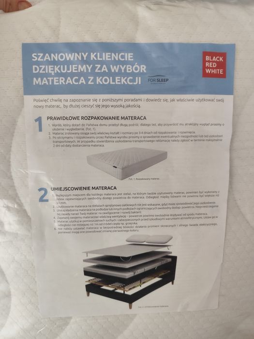 Sprzedam nowy materac 160/200 merida
