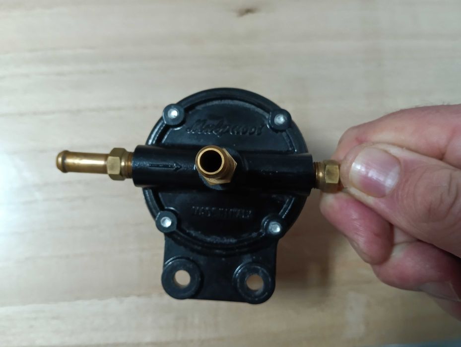 Regulador de pressão combustível p/conversão de injeção para carburad