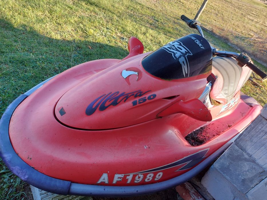Skuter wodny kawasaki ultra 150 kadłub napęd struga