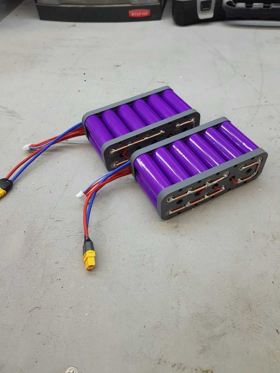 Аккумулятор Батарея для FPV 6S2P 21700 Lishen 4000mAh 10С