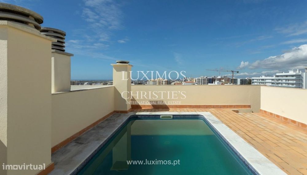 Fantástica Penthouse T5, para venda em Faro, Algarve