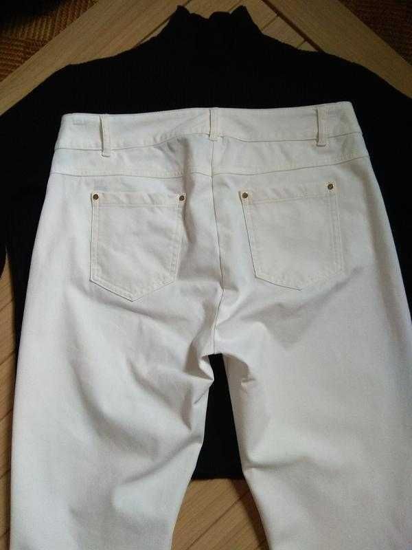 белые брюки джинсы penny black pennyblack / наш 44р, см. замеры