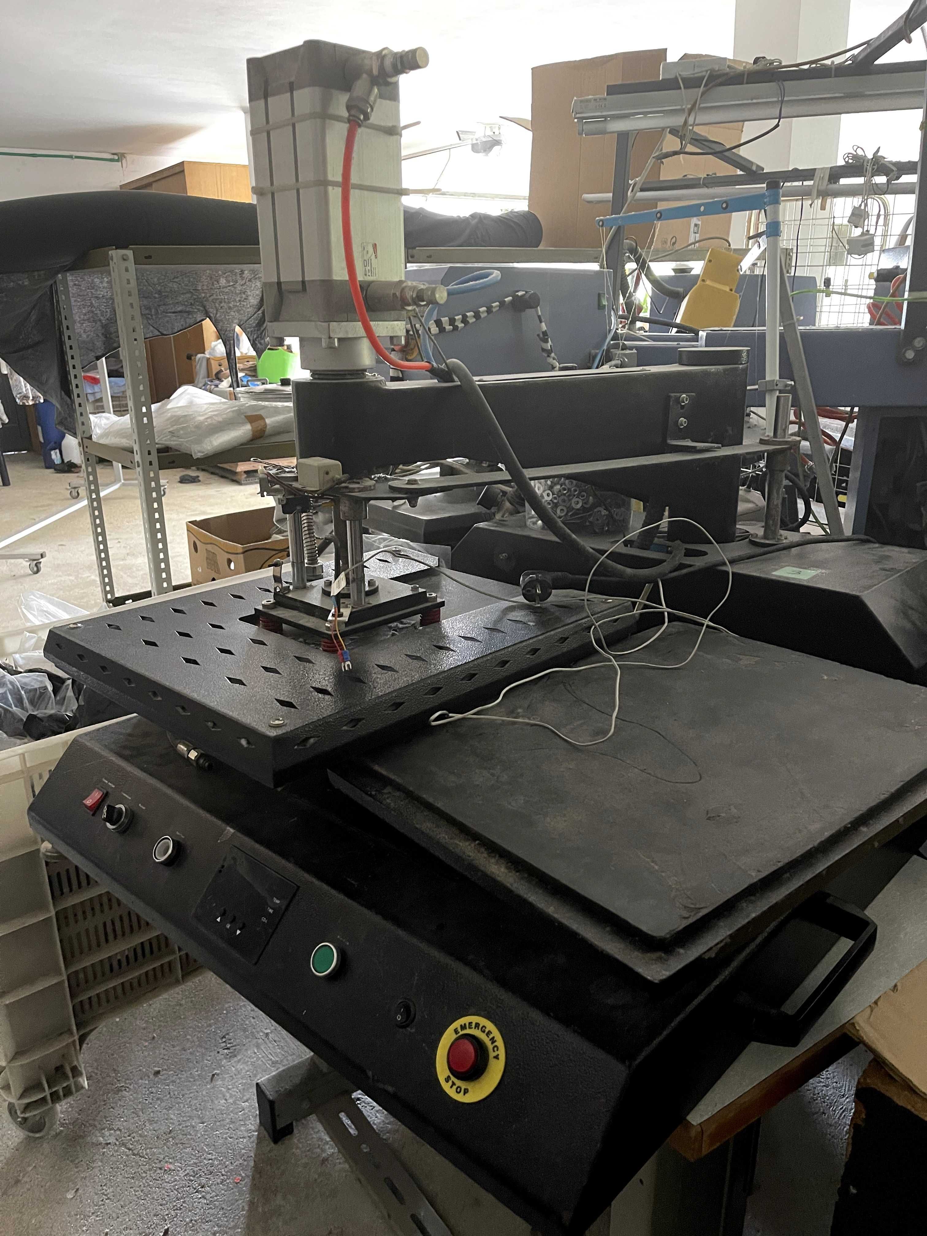 Prensa Térmica Pneumática Industrial para Sublimação - Alta Produção