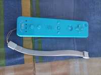 Comando Wii azul e nunchuck azul