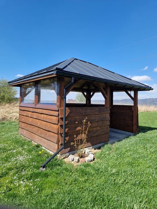 Całoroczny drewniany domek w Bieszczadach, 6 osobowy *NOCLEGI*