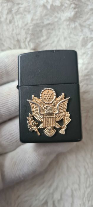 Zapalniczka Zippo Black Matt U.S. ARMY.
