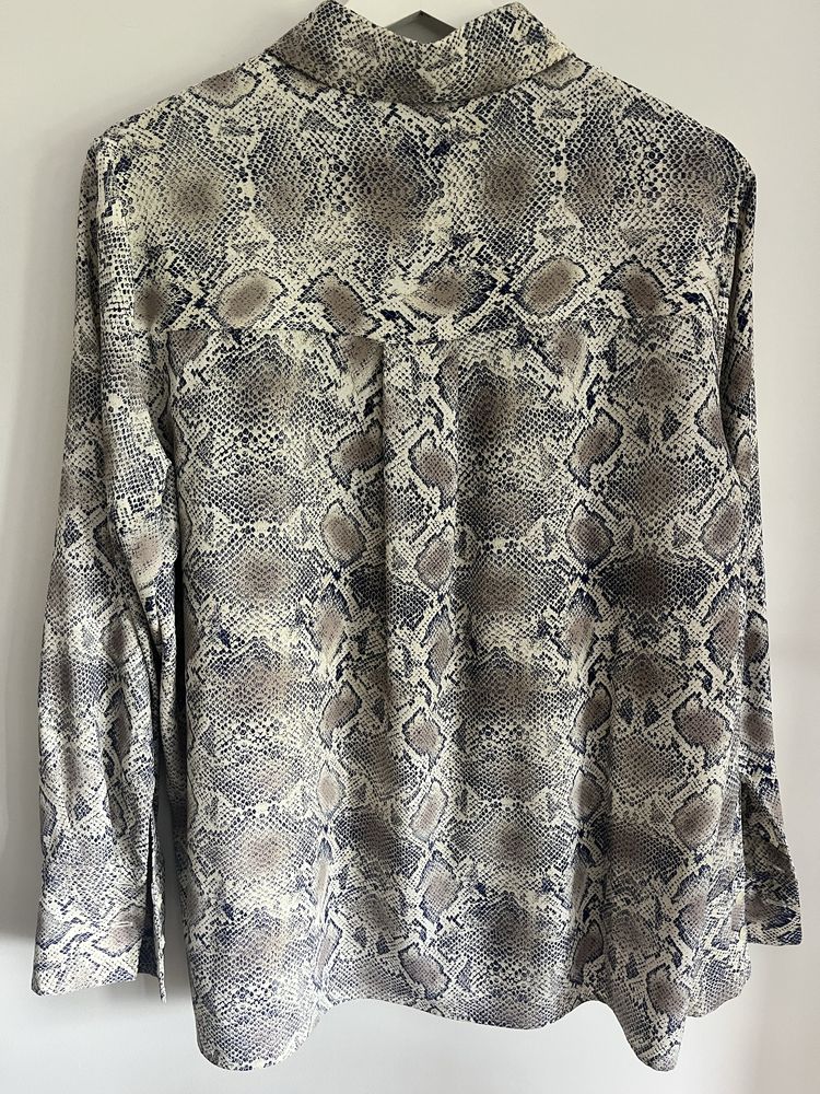 Camisa padrão serpente Mango