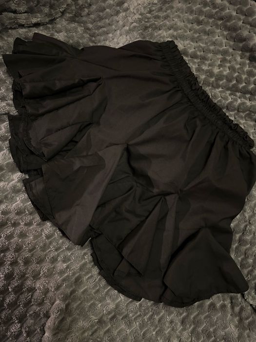 Спідниця з шортиками, спідниця чорна, юбка-шорти