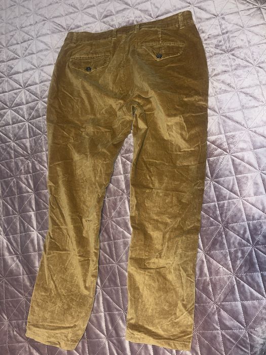 Spodnie męskie brązowe Zara roz 42