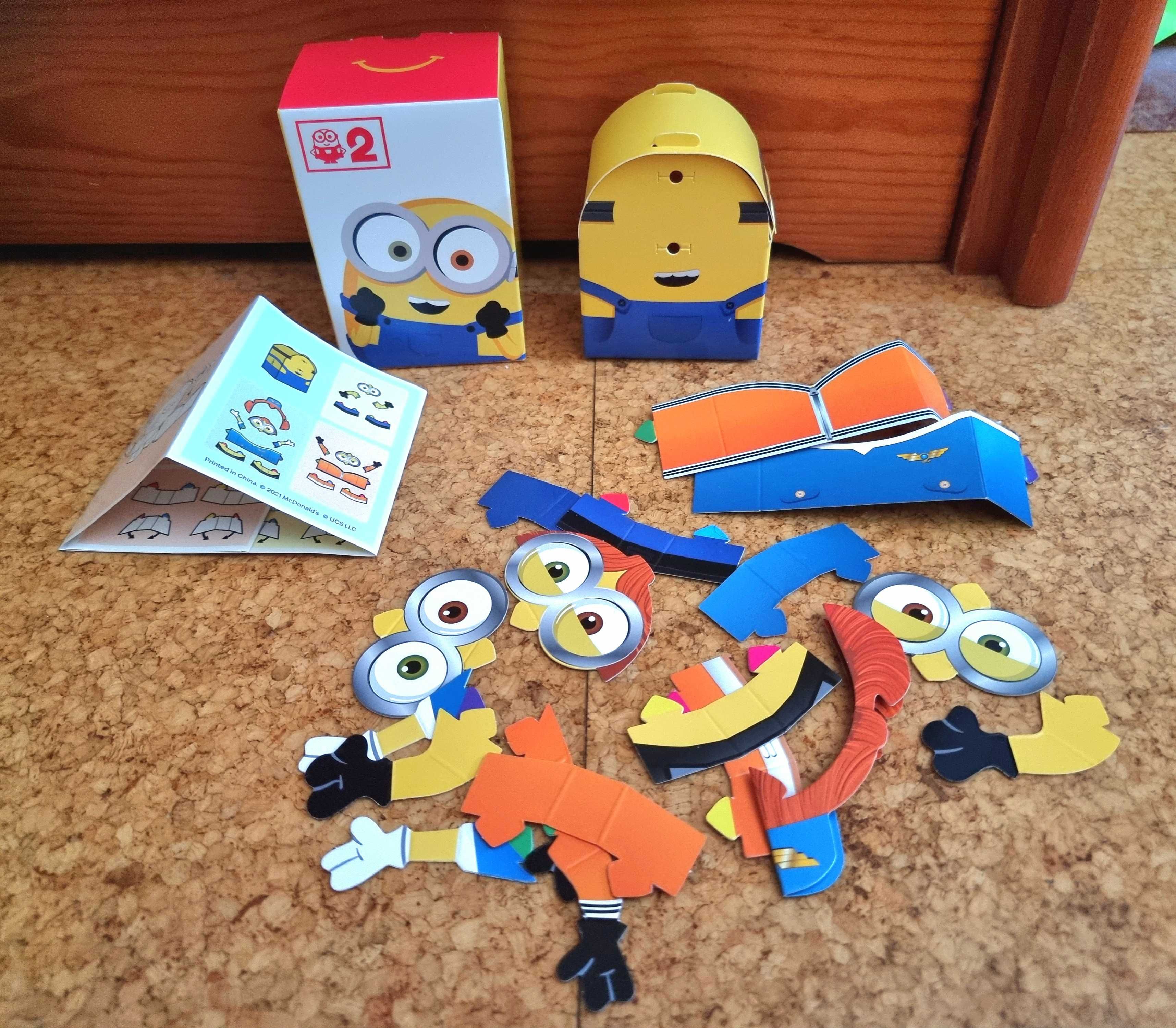 4 Brinquedos Minions 2