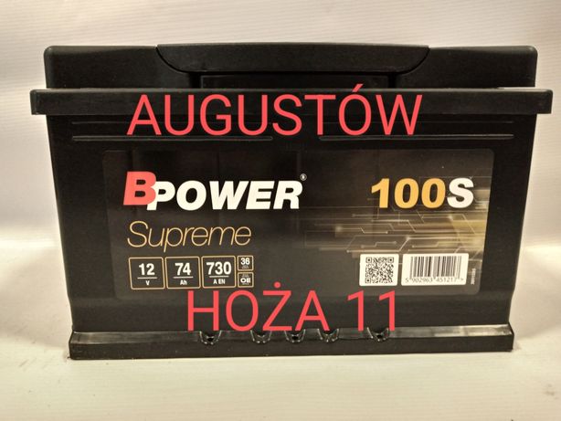 Akumulator 12V BPower 74AH 730A