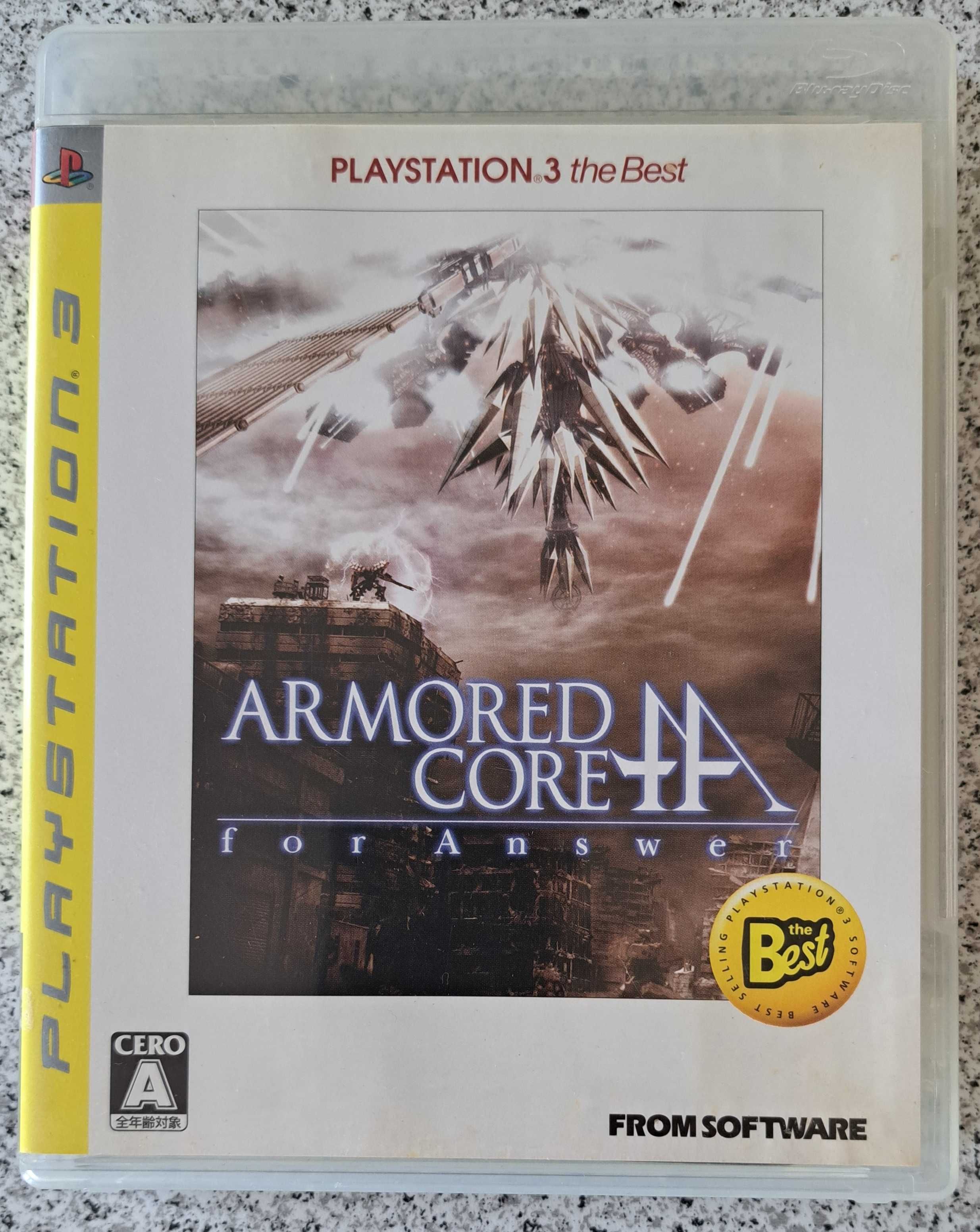Gra Armored Core: For Answer, FromSoftware, PS3, import Japonia