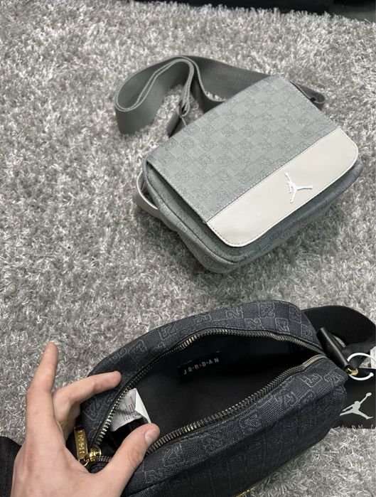 Сумка Air Jordan Nike Monogram, мессенджер, сумка через плечо, Найк