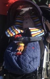 Saco de inverno/aquecimento para carrinho de bebé